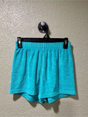 TNA Towel Shorts XS Teal